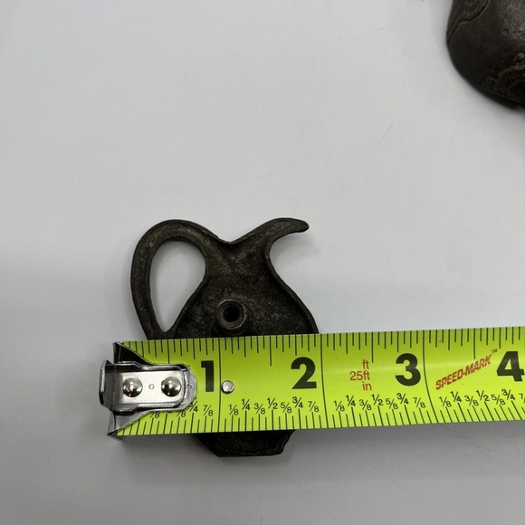 Vtg Solid Brass Distressed Pitcher Ewer Drawer Knobs‎ Pulls Set Of 14 Read 2" - Picture 12 of 13